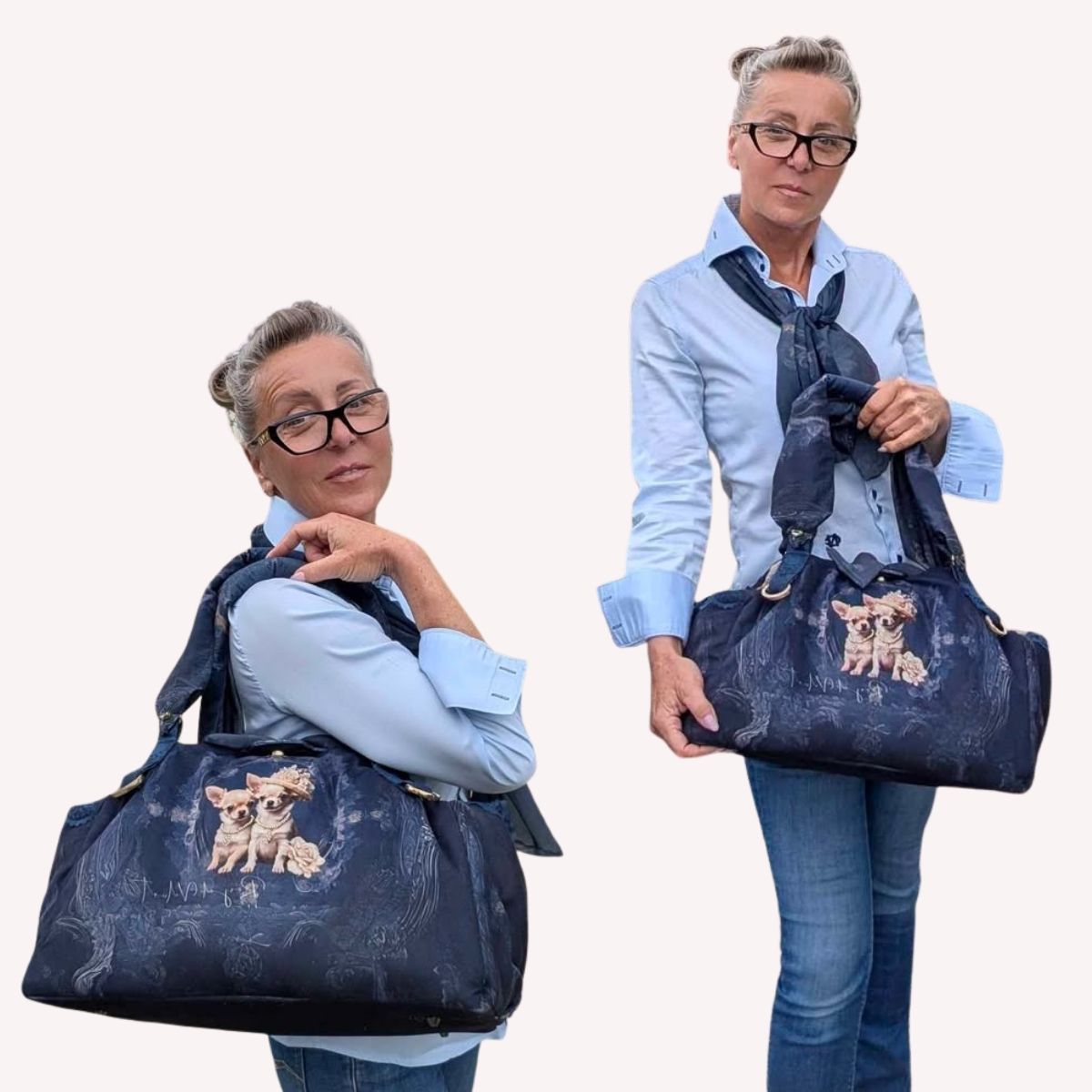 Borsa Royal Velvet Chihuahua