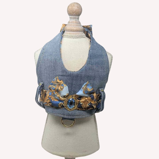 Pettorina Royal Blue Baroque