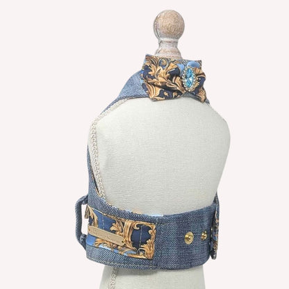 Pettorina Royal Blue Baroque