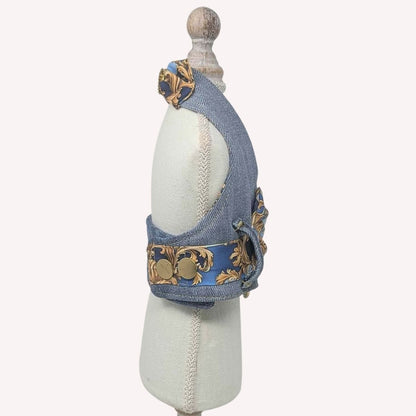 Pettorina Royal Blue Baroque